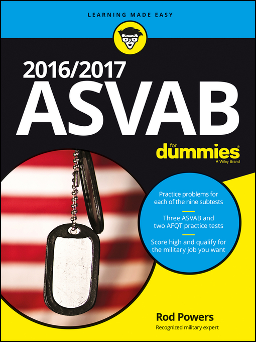 Title details for 2016/2017 ASVAB for Dummies by Rod Powers - Available
